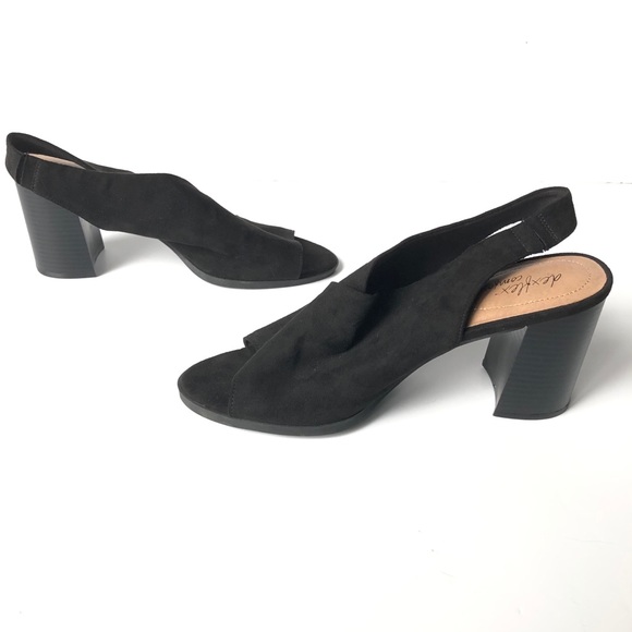 dexflex comfort Shoes - Tilda Black Block Heel